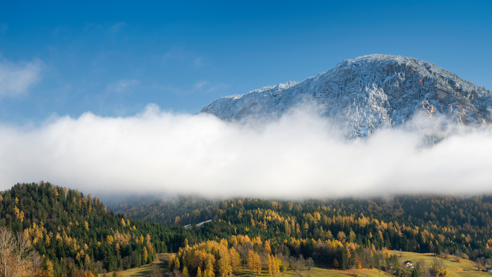 Bergregion aus Österreich für Infrarothersteller